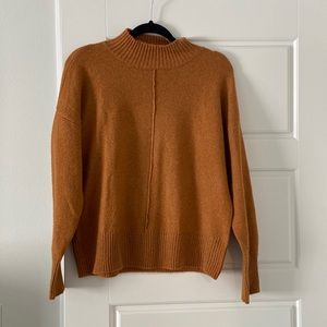 Mock Neck Long Sleeve Sweater